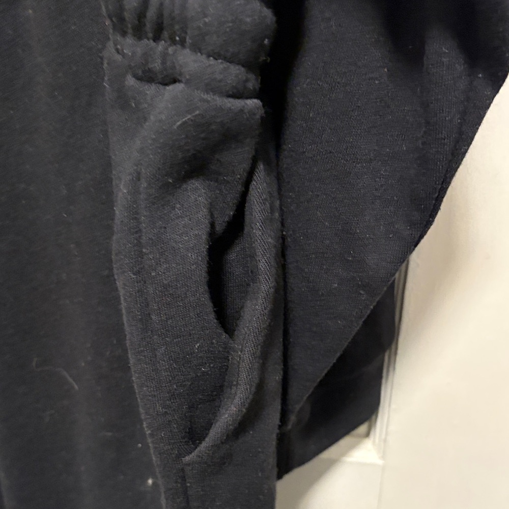 Torrid  Black Hooded Sweatshirt Longsleeve Dress 3 or 22/24 - Picture 8 of 13